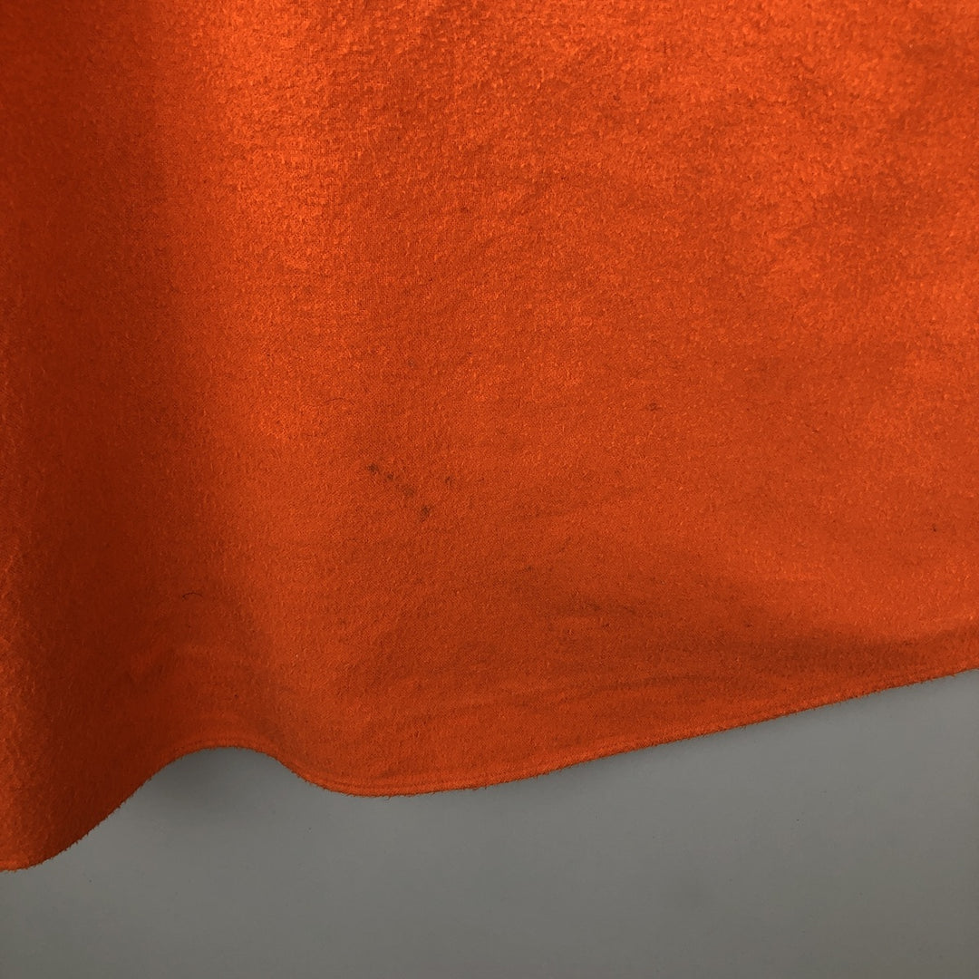Ralph Lauren POLO by Ralph Lauren Long-Sleeve Heavy Flannel Shirt, Men's Size XXL (approx.) cotton orange type Vintage Second Hand