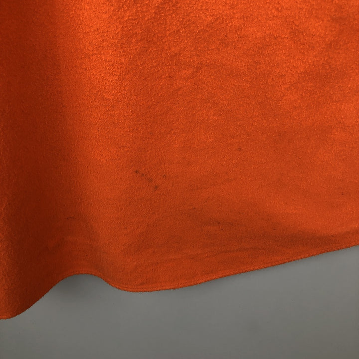 Ralph Lauren POLO by Ralph Lauren Long-Sleeve Heavy Flannel Shirt, Men's Size XXL (approx.) cotton orange type Vintage Second Hand