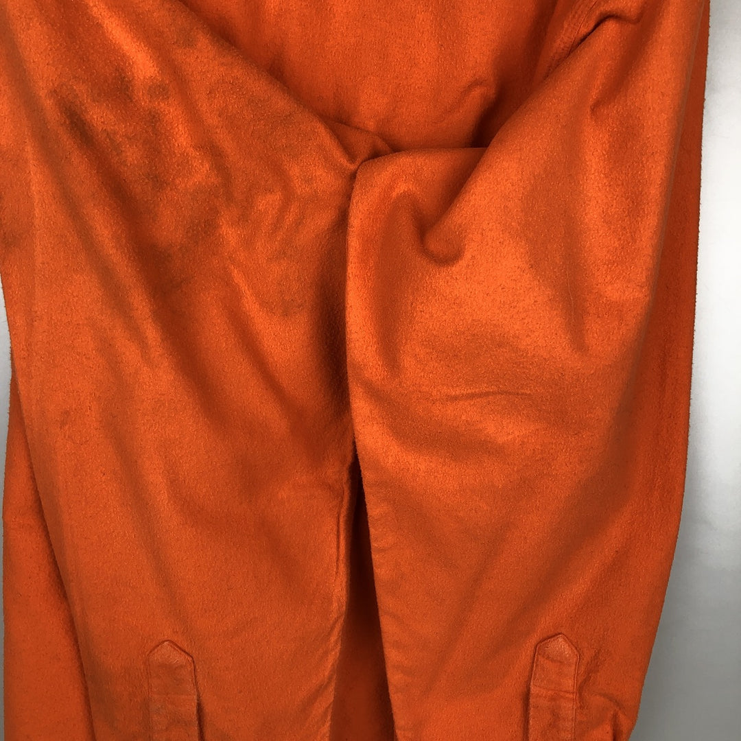 Ralph Lauren POLO by Ralph Lauren Long-Sleeve Heavy Flannel Shirt, Men's Size XXL (approx.) cotton orange type Vintage Second Hand