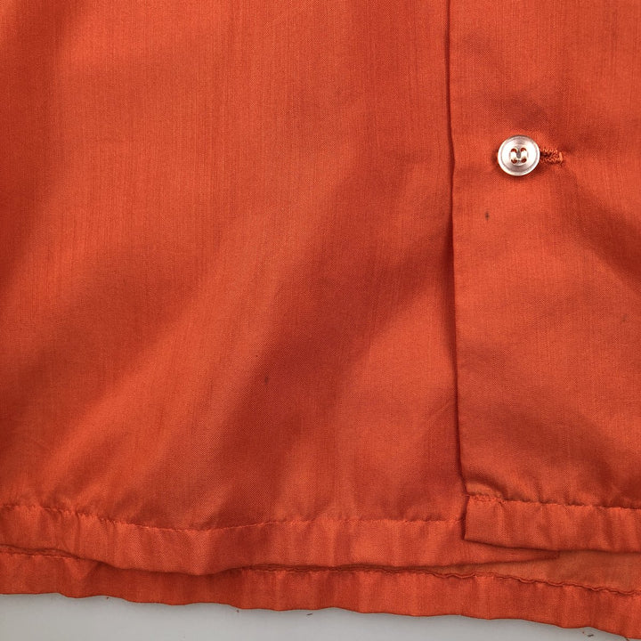 Brookdale Short-Sleeve Shirt, Men's Size S (Equivalent), Boxy Shirt unclear orange type Vintage Second Hand