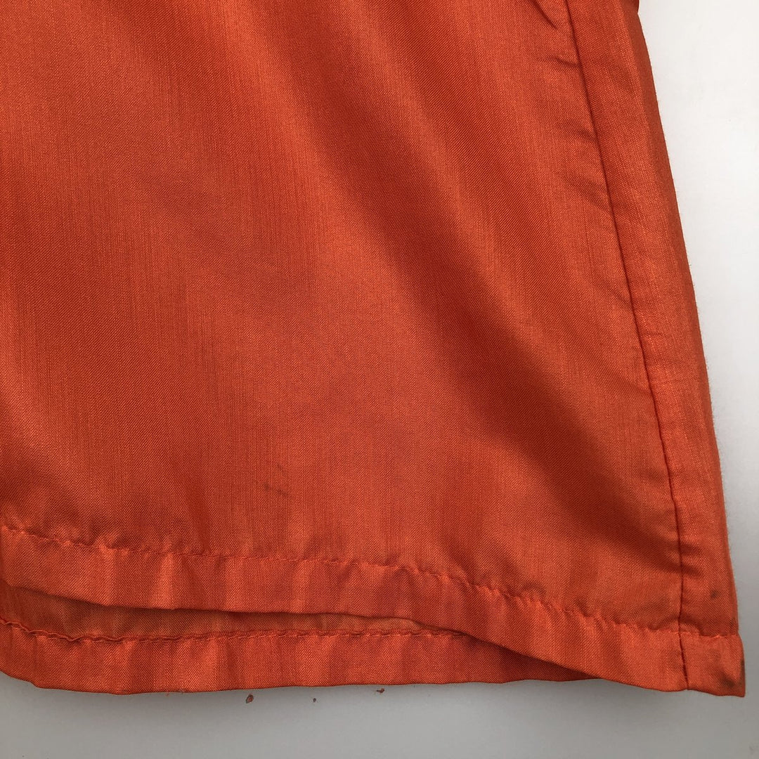 Brookdale Short-Sleeve Shirt, Men's Size S (Equivalent), Boxy Shirt unclear orange type Vintage Second Hand