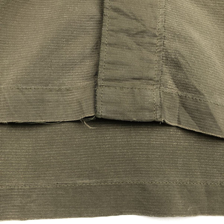 2000'S Columbia Short-Sleeve Box Shirt, Men's Size XL Modal Khaki type Vintage Second Hand