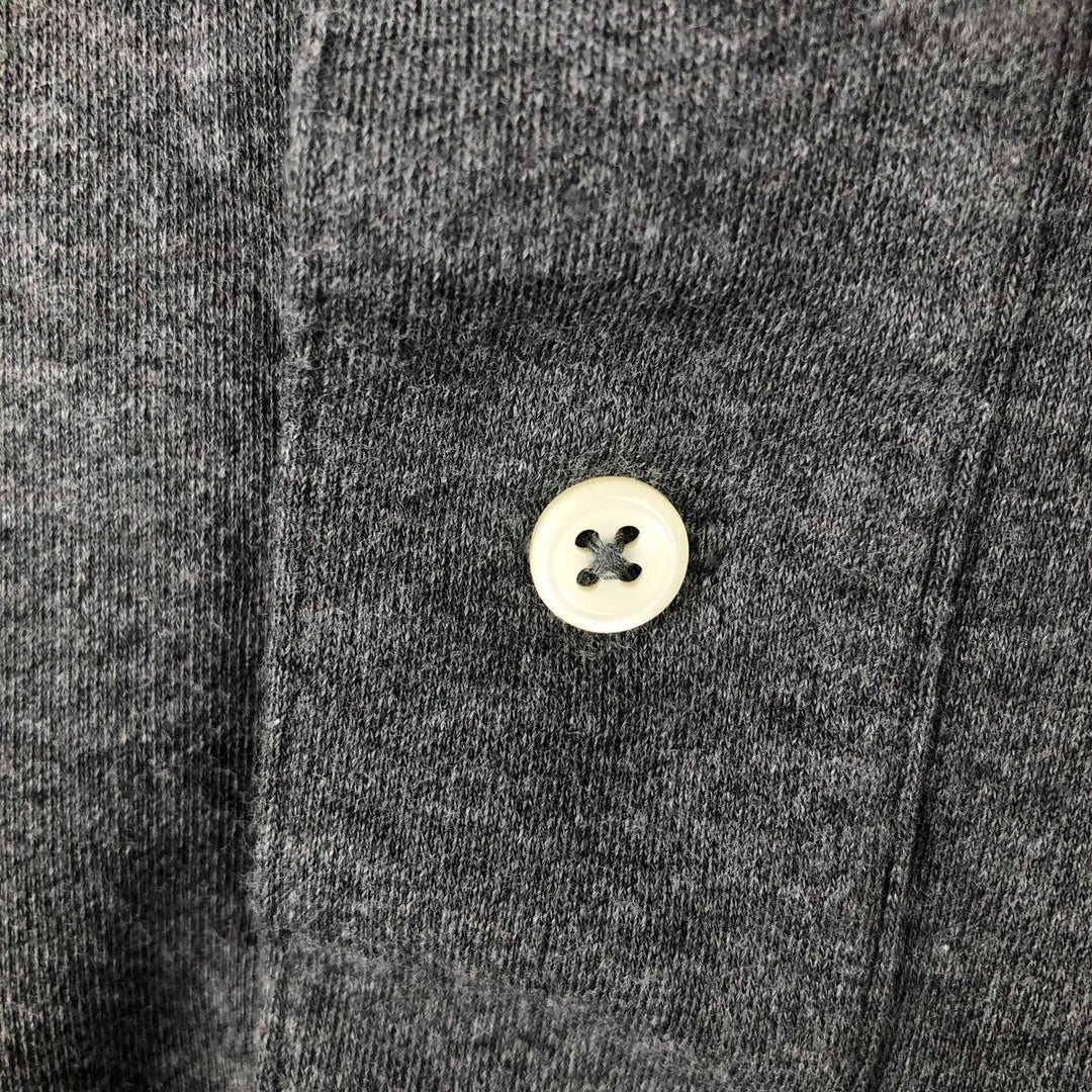 Ralph Lauren POLO by Ralph Lauren short sleeve polo shirt, size S for men cotton Charcoal Vintage Second Hand