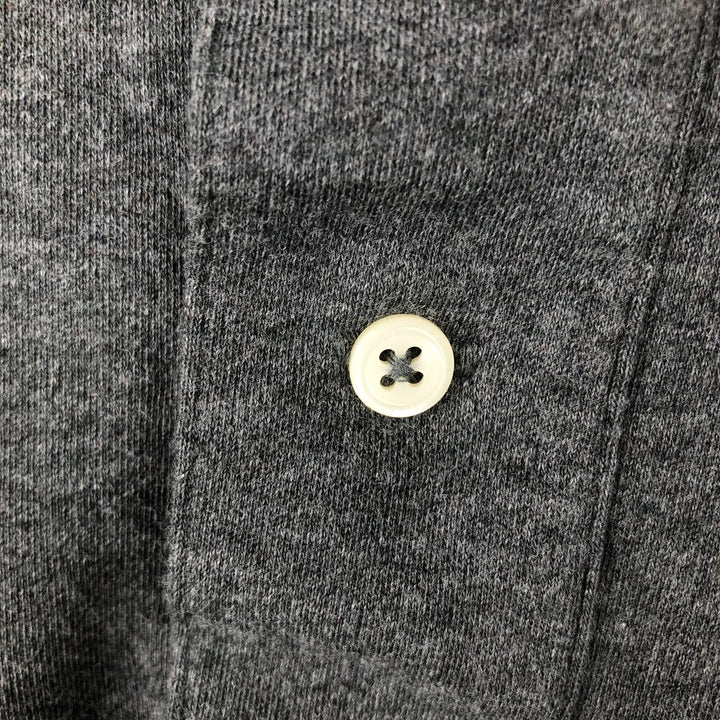 Ralph Lauren POLO by Ralph Lauren short sleeve polo shirt, size S for men cotton Charcoal Vintage Second Hand