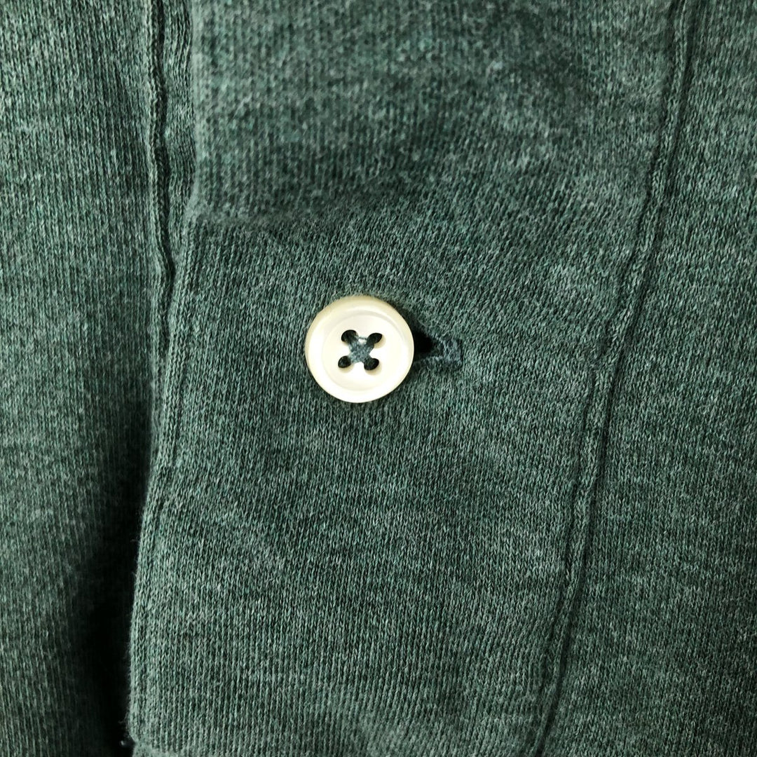 Ralph Lauren POLO by Ralph Lauren short sleeve polo shirt, men's size M cotton Green type dark green Vintage Second Hand