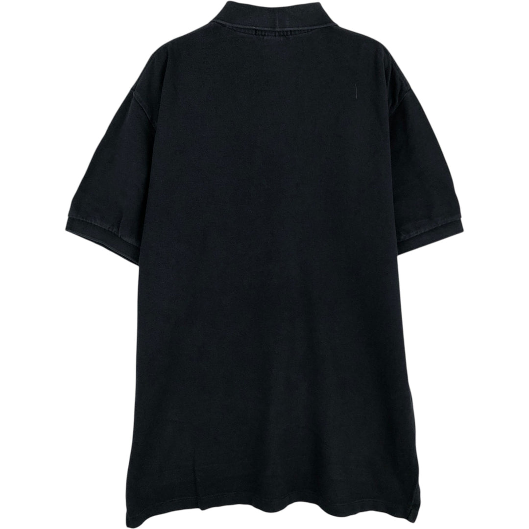 Ralph Lauren POLO by Ralph Lauren short sleeve polo shirt, men's size L cotton black type Vintage Second Hand