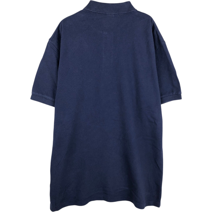 Ralph Lauren POLO by Ralph Lauren short sleeve polo shirt, men's size L cotton navy blue type Vintage Second Hand