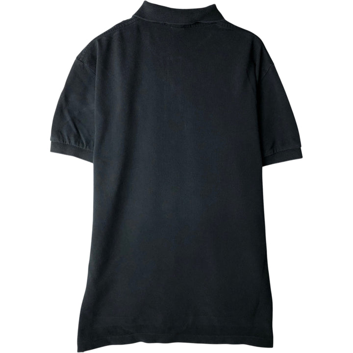 Ralph Lauren POLO by Ralph Lauren short sleeve polo shirt, men's size M cotton black type Vintage Second Hand