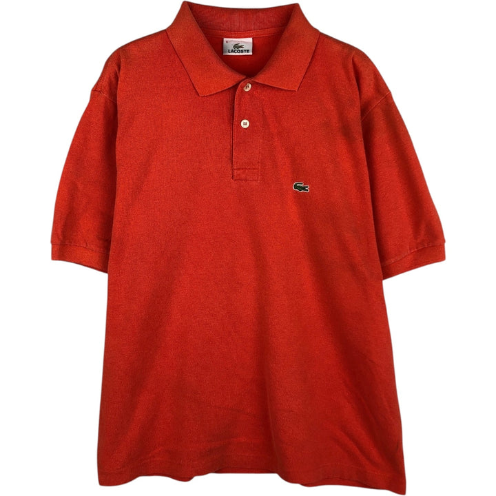 Lacoste LACOSTE 6 Short-Sleeve Polo Shirt, Men's XL Equivalent unclear orange type Vintage Second Hand