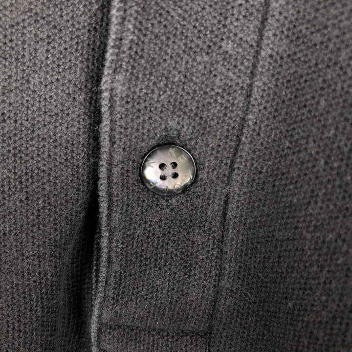 Nike Golf Short Sleeve Polo Shirt Men's XL cotton black type Vintage Second Hand