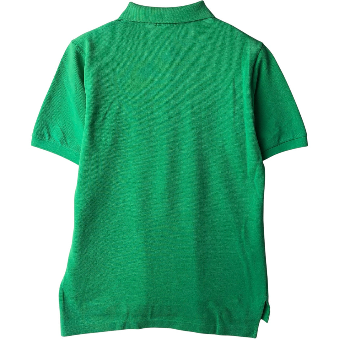 Lacoste IZOD Long-Sleeve Polo Shirt, Men's Size M (approx.) cotton green type yellow green Vintage Second Hand