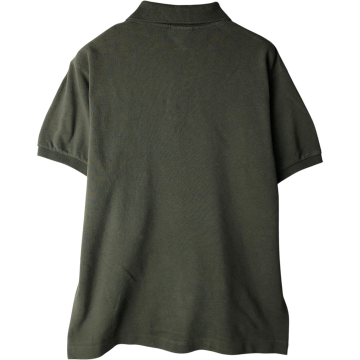 Lacoste Designed in France Short Sleeve Polo Shirt, Size 5, Men's Size L cotton green type Vintage Second Hand
