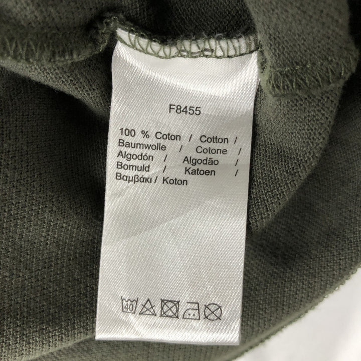 Lacoste Designed in France Short Sleeve Polo Shirt, Size 5, Men's Size L cotton green type Vintage Second Hand