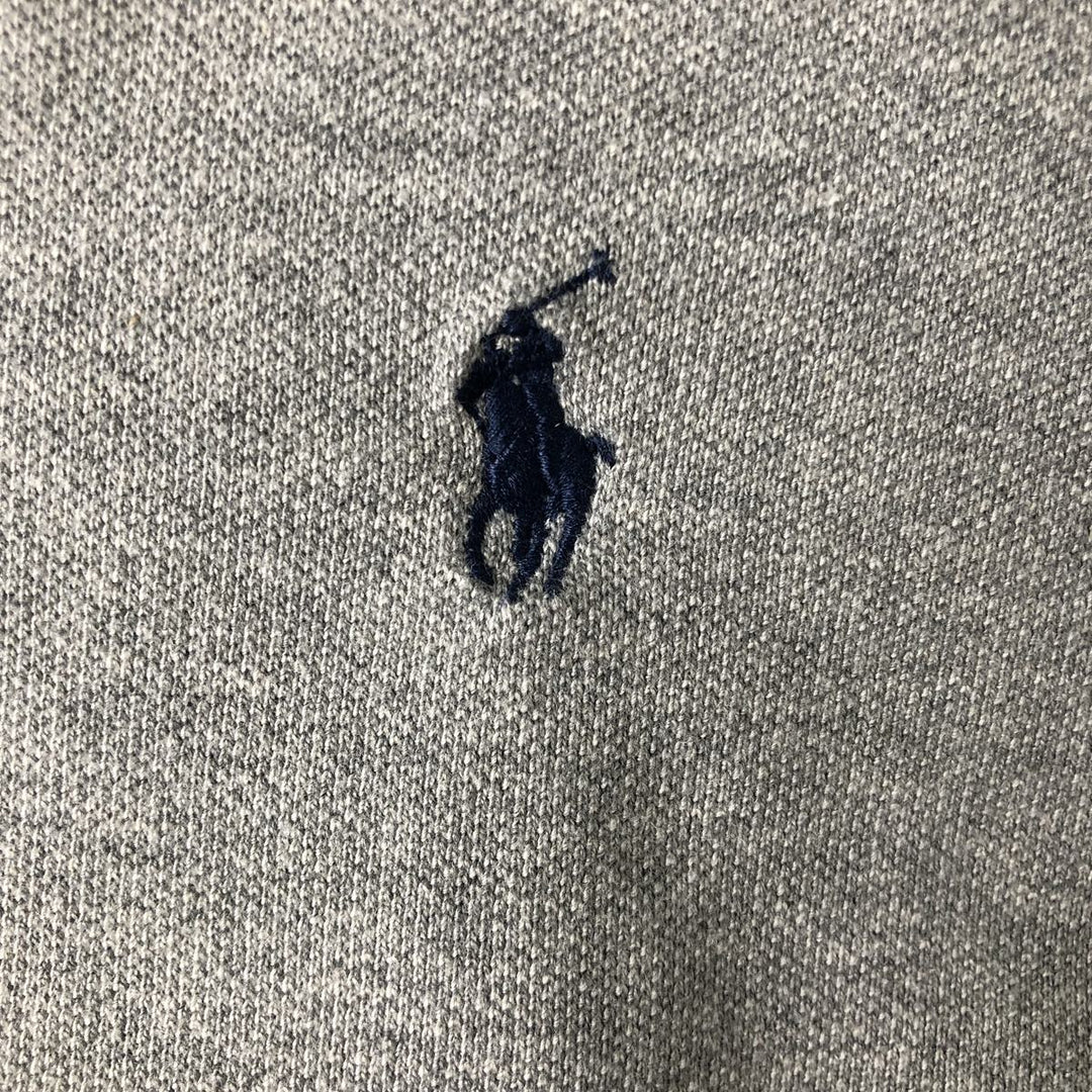 Ralph Lauren POLO by Ralph Lauren short sleeve polo shirt, men's size L cotton gray type Vintage Second Hand