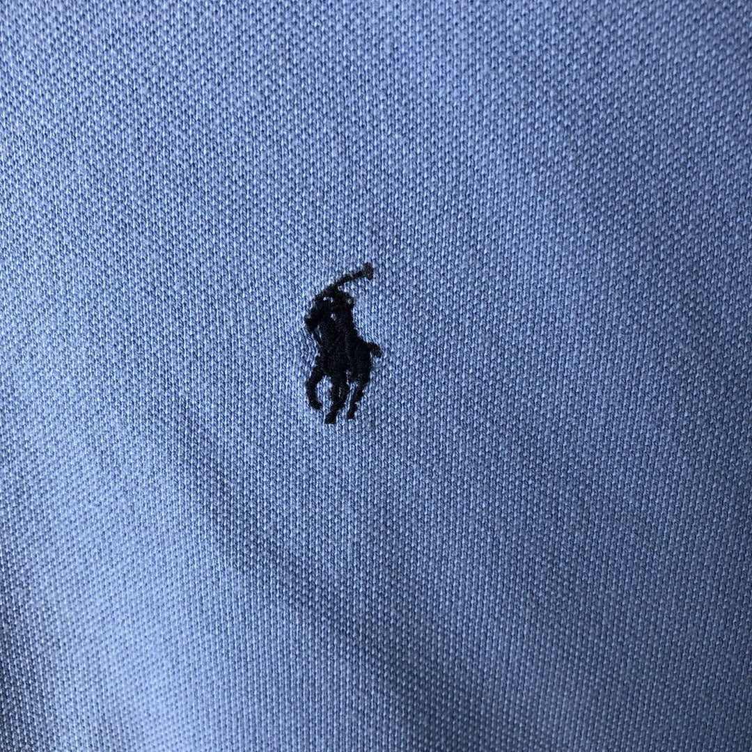 Ralph Lauren POLO GOLF Short Sleeve Polo Shirt Men's XL cotton Blue type light blue Vintage Second Hand