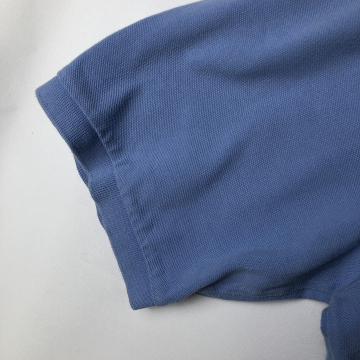 Ralph Lauren POLO GOLF Short Sleeve Polo Shirt Men's XL cotton Blue type light blue Vintage Second Hand