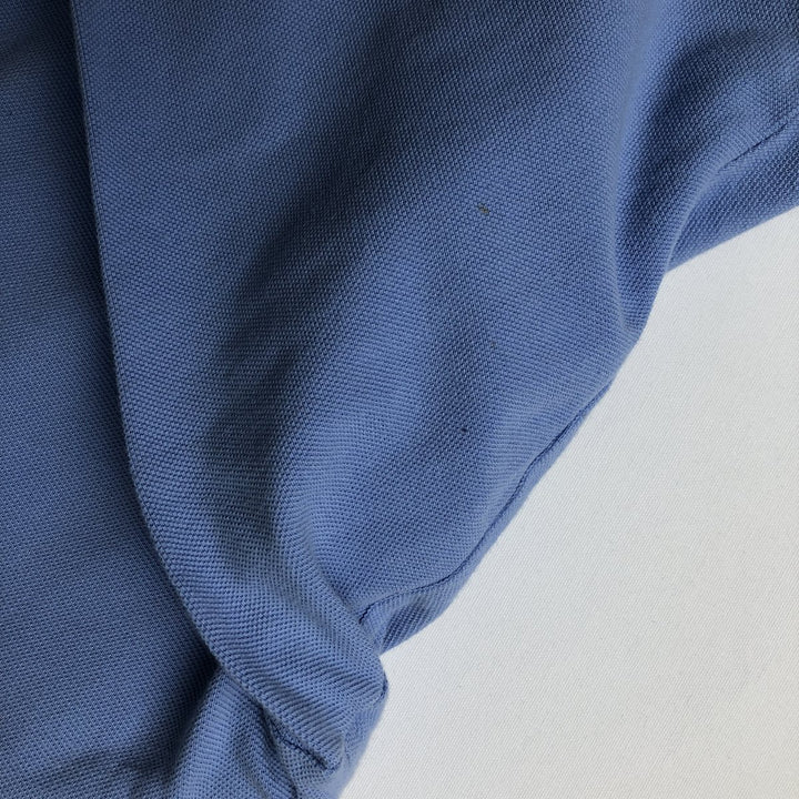 Ralph Lauren POLO GOLF Short Sleeve Polo Shirt Men's XL cotton Blue type light blue Vintage Second Hand