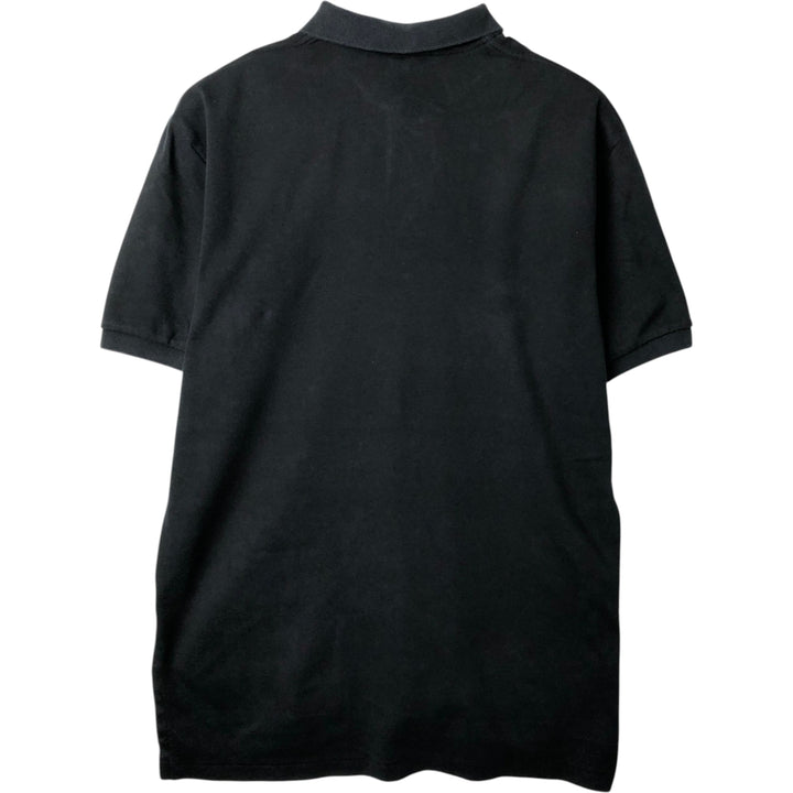 Ralph Lauren POLO by Ralph Lauren short sleeve polo shirt, men's size L cotton black type Vintage Second Hand