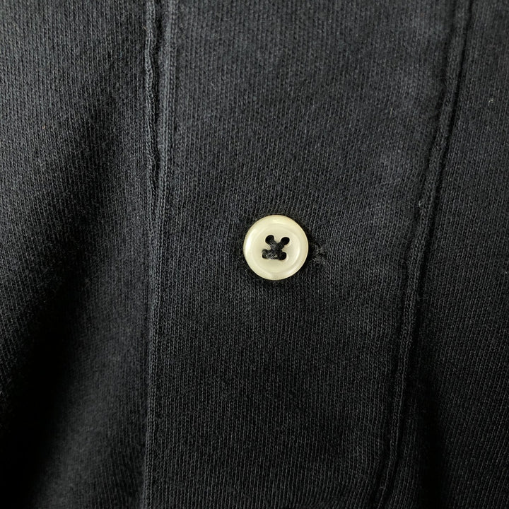 Ralph Lauren POLO by Ralph Lauren short sleeve polo shirt, men's size L cotton black type Vintage Second Hand