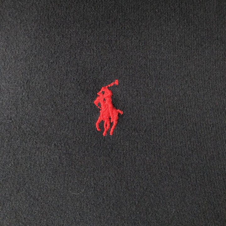 Ralph Lauren POLO by Ralph Lauren short sleeve polo shirt, men's size L cotton black type Vintage Second Hand