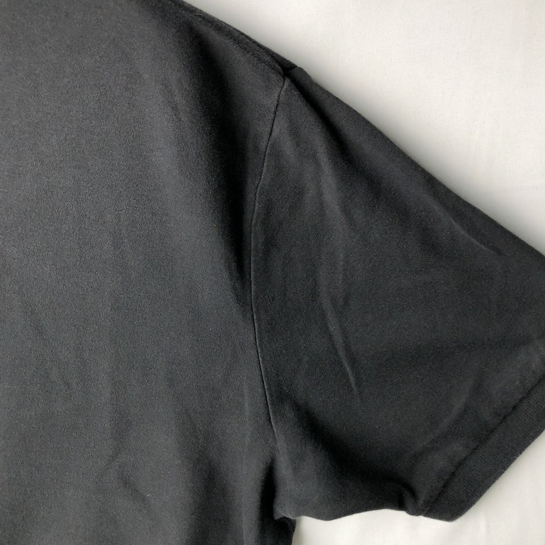 Ralph Lauren POLO by Ralph Lauren short sleeve polo shirt, men's size L cotton black type Vintage Second Hand