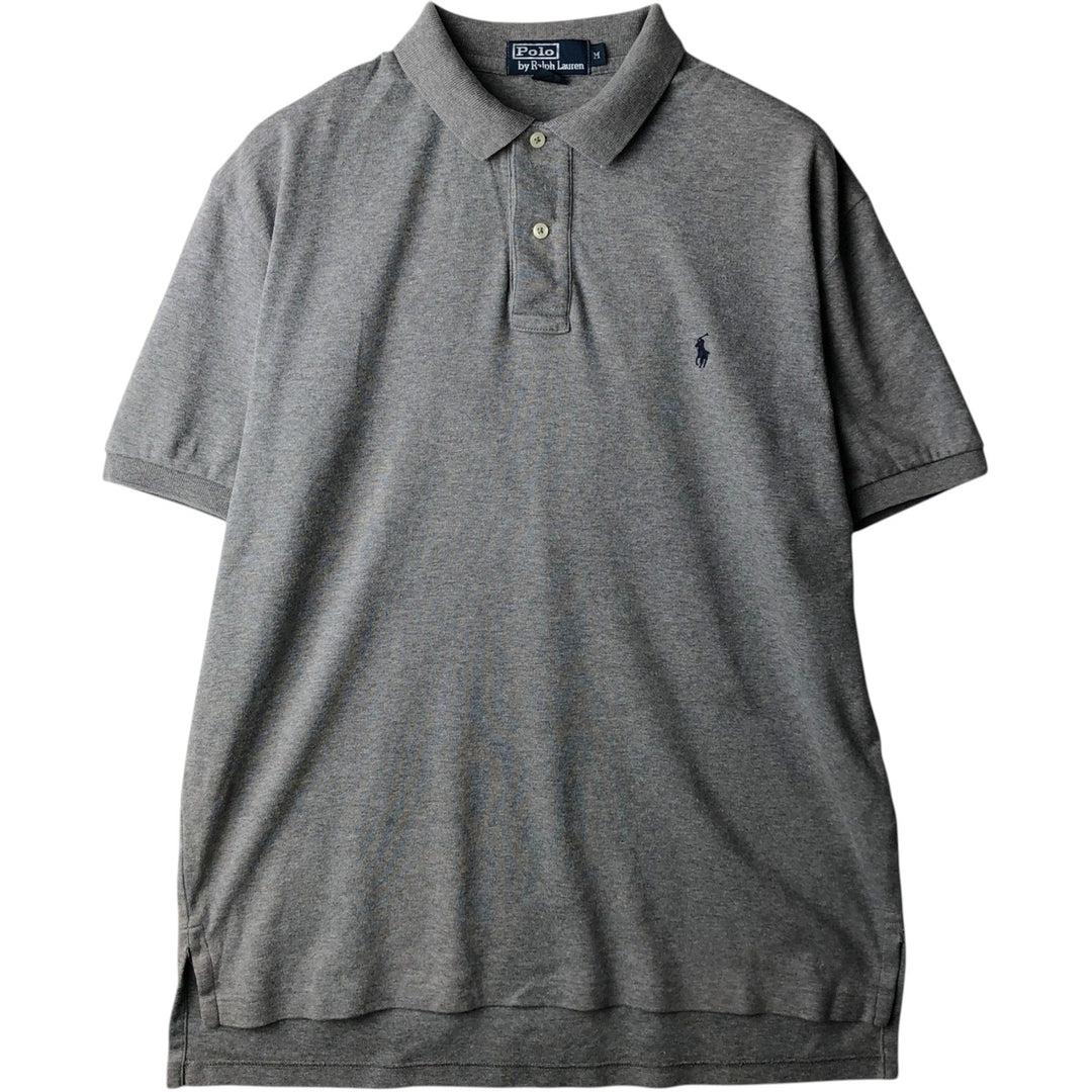 Ralph Lauren POLO by Ralph Lauren Men's Size M (Equivalent) Short Sleeve cotton gray type Vintage Second Hand