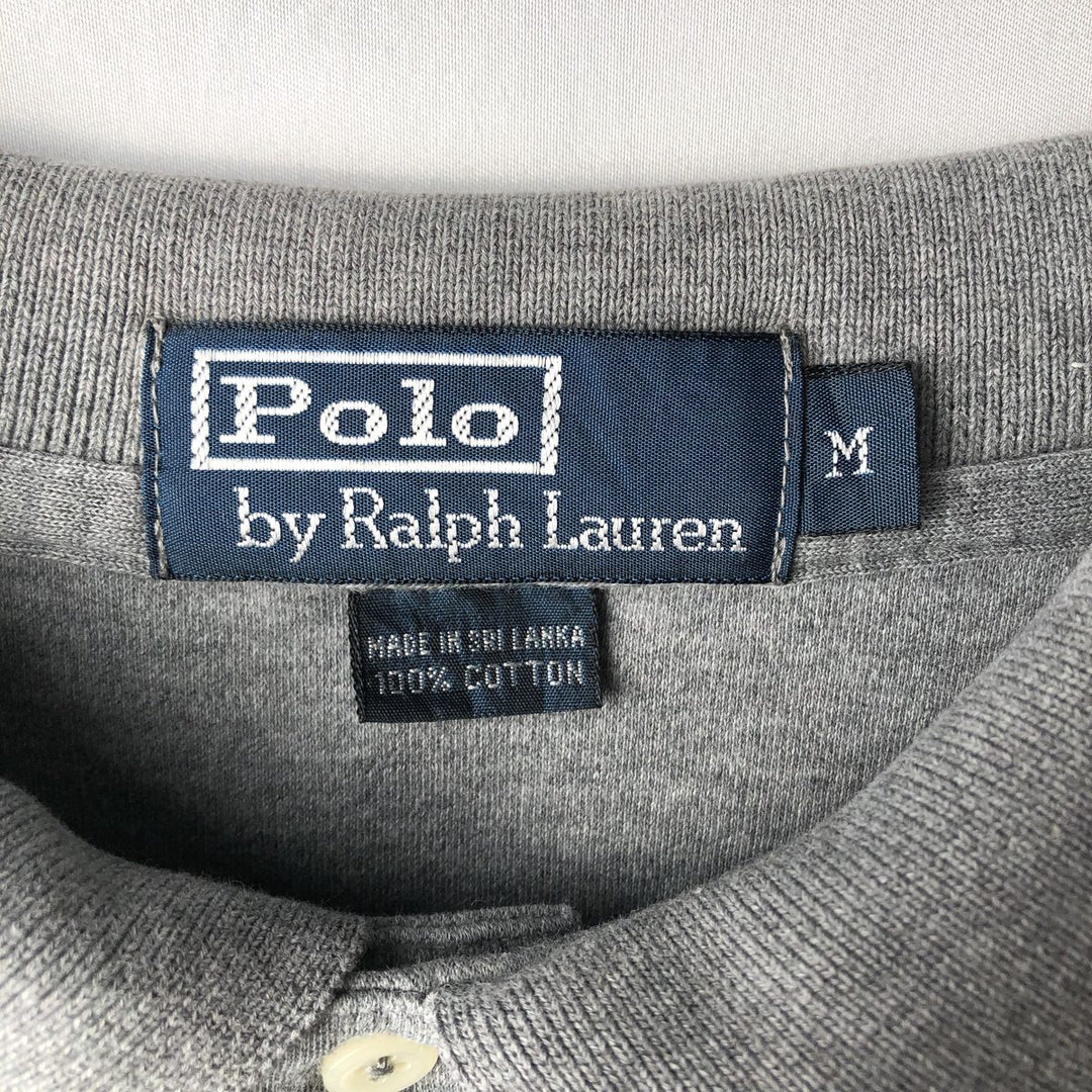 Ralph Lauren POLO by Ralph Lauren Men's Size M (Equivalent) Short Sleeve cotton gray type Vintage Second Hand