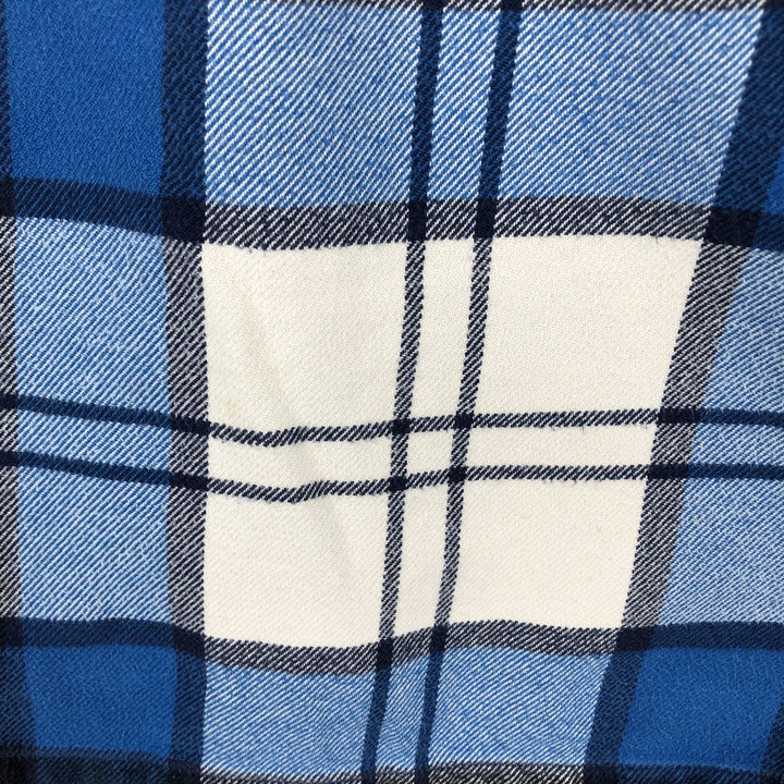 Patagonia Organic Cotton 53947FA16 Long-Sleeve Flannel Check Shirt, Boxy Shirt, Men's Size M Organic cotton blue type Vintage Second Hand
