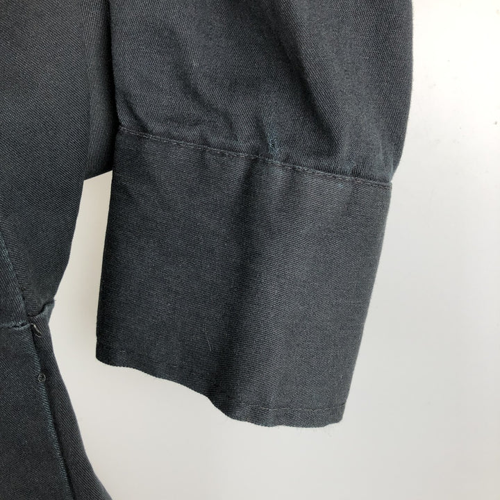 KODIAK Long-Sleeve Western Shirt, Men's Size L (approx.) unclear black type Vintage Second Hand