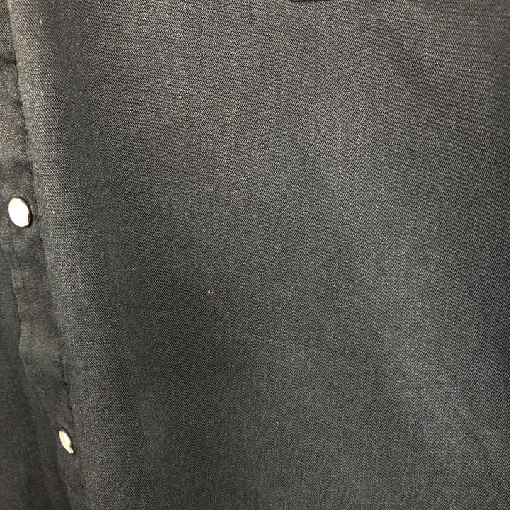 KODIAK Long-Sleeve Western Shirt, Men's Size L (approx.) unclear black type Vintage Second Hand