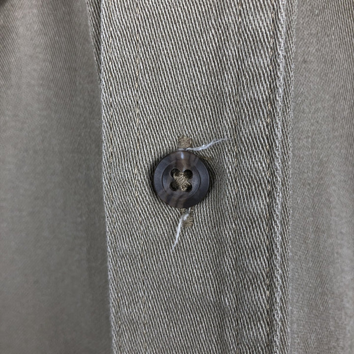 Carhartt FR Series Long Sleeve Button-Down Work Shirt, Men's Size Medium cotton Beige type Vintage Second Hand