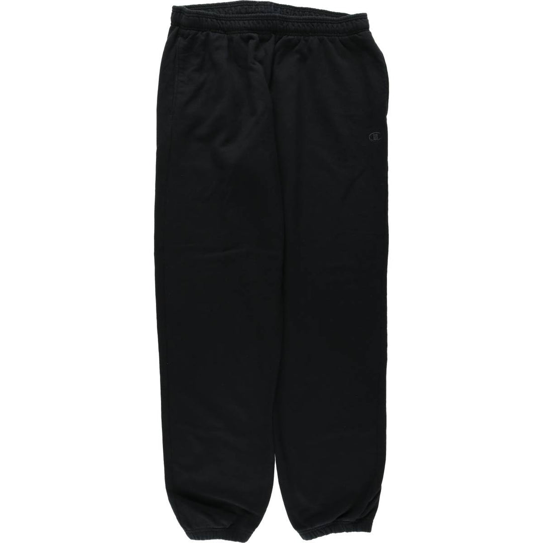 Champion Authentic Sweatpants, Women's Size XXL (approx.) cotton black type Vintage Second Hand