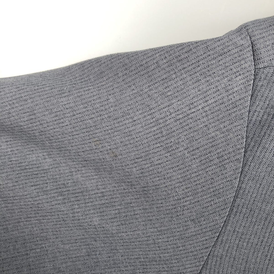 Pierre Cardin Short-Sleeve Open-Collar Mexican Shirt / Cuban Shirt / Box Shirt - Men's Size XL unclear gray type Vintage Second Hand