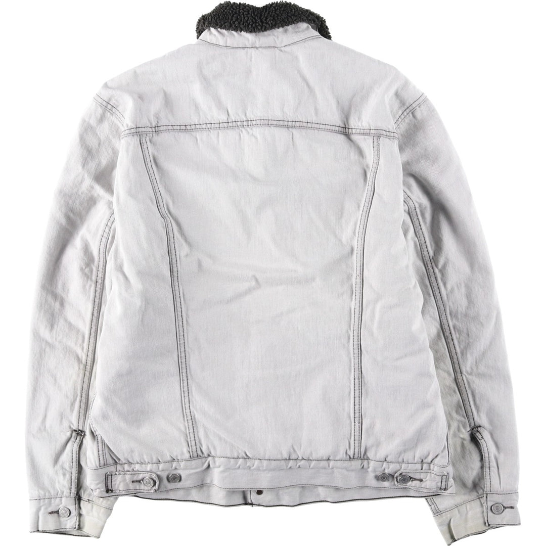 Levi's denim fleece jacket, men's size XL cotton Blue type light blue Vintage Second Hand