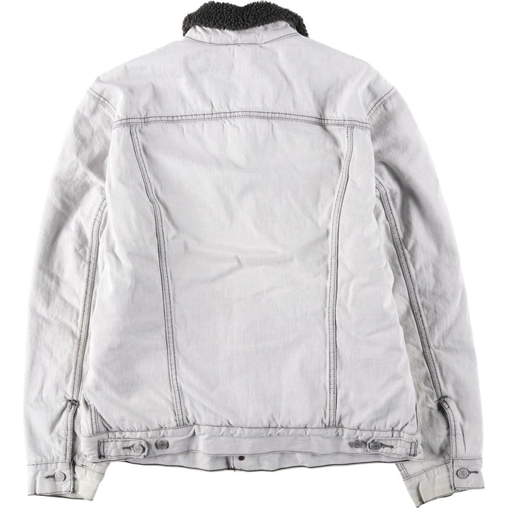Levi's denim fleece jacket, men's size XL cotton Blue type light blue Vintage Second Hand