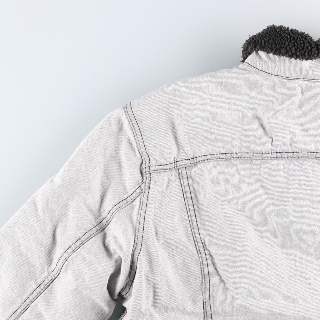 Levi's denim fleece jacket, men's size XL cotton Blue type light blue Vintage Second Hand