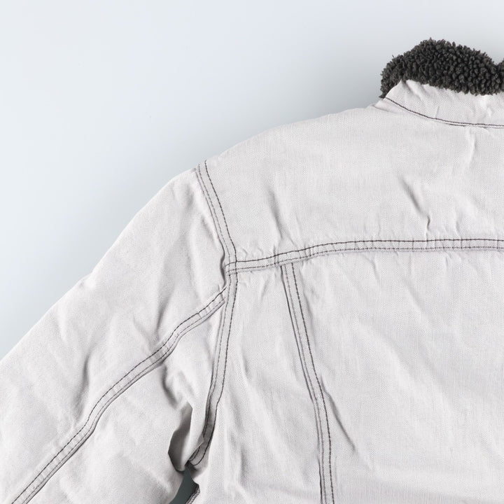 Levi's denim fleece jacket, men's size XL cotton Blue type light blue Vintage Second Hand