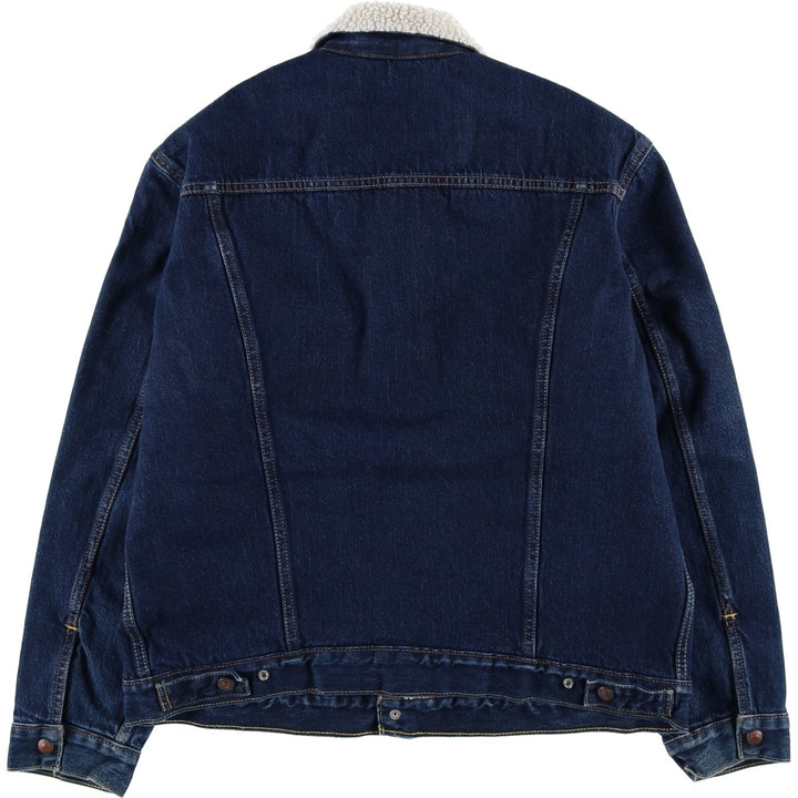 Levi's padded denim jacket, size L, men's cotton blue type Vintage Second Hand