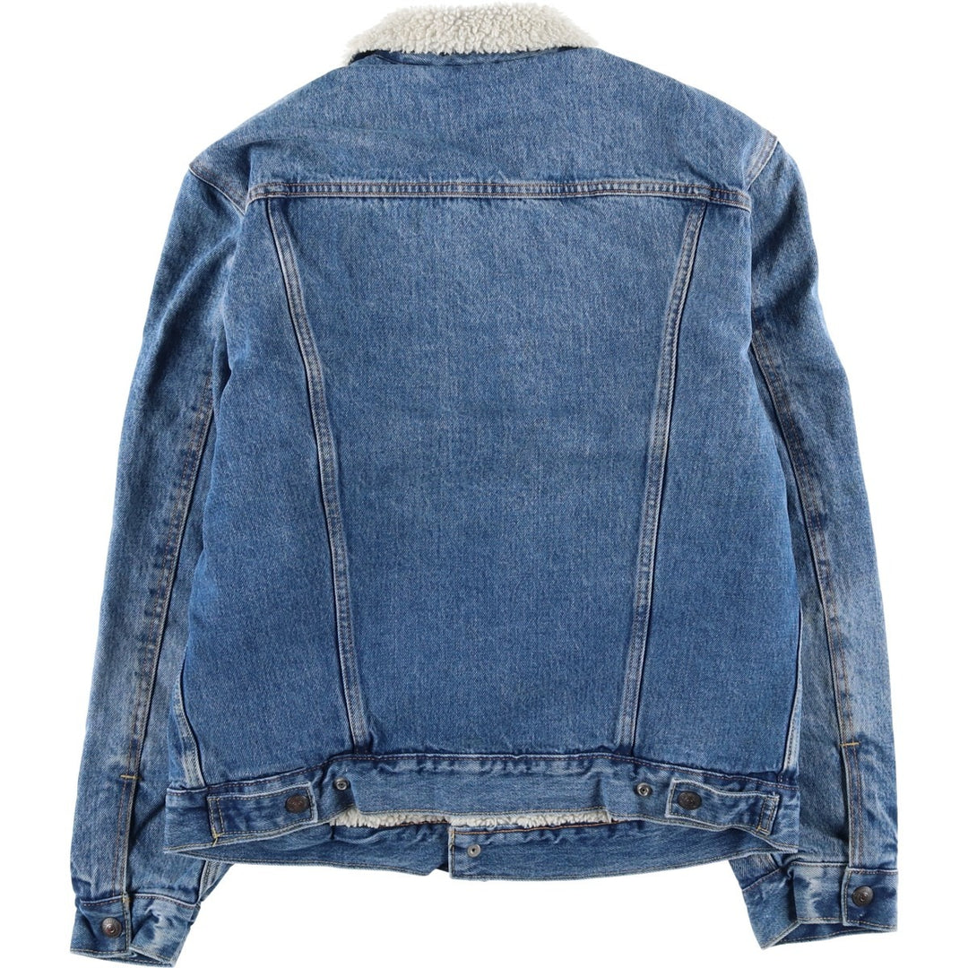 Levi's padded denim jacket, size M, men's cotton blue type Vintage Second Hand