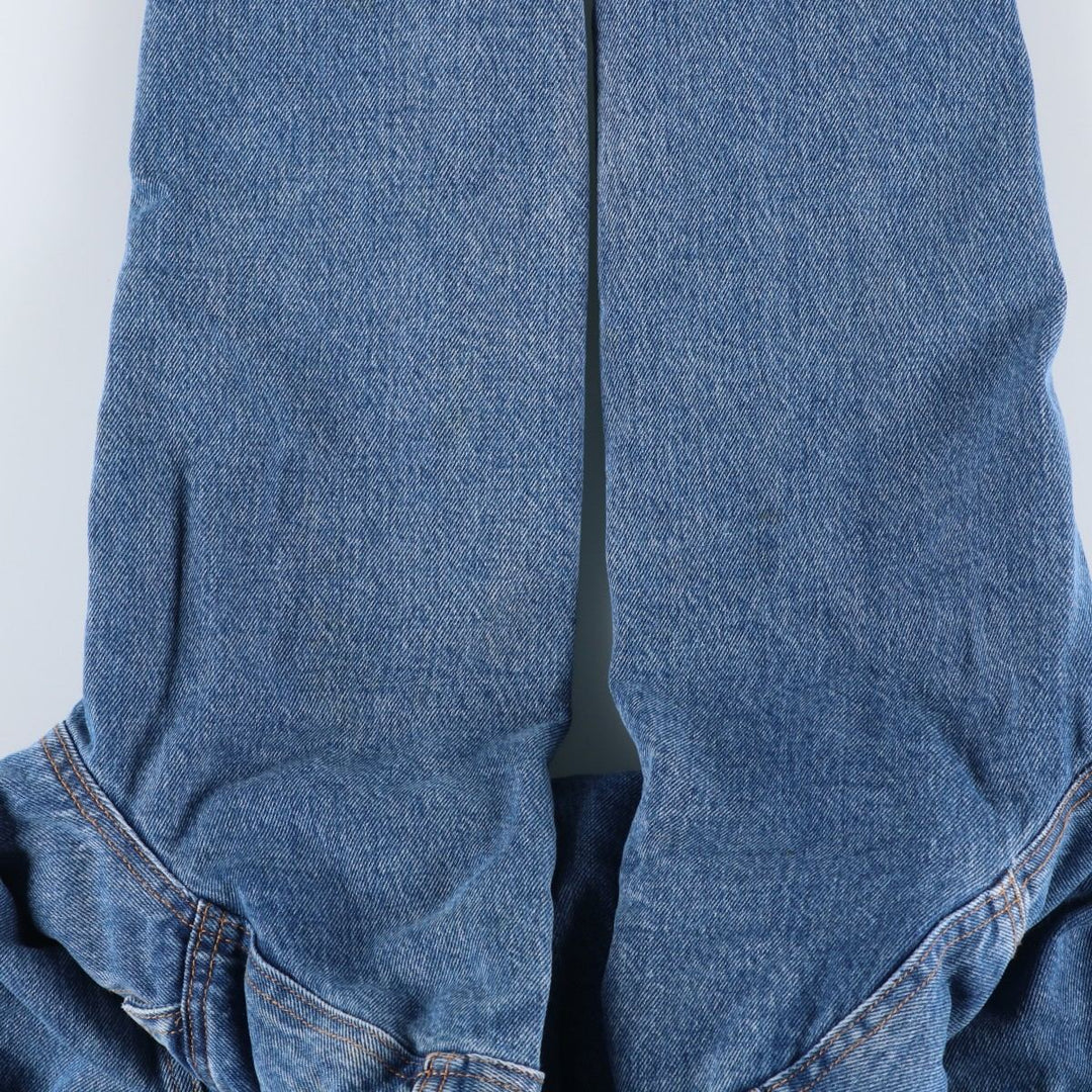 Levi's padded denim jacket, size M, men's cotton blue type Vintage Second Hand