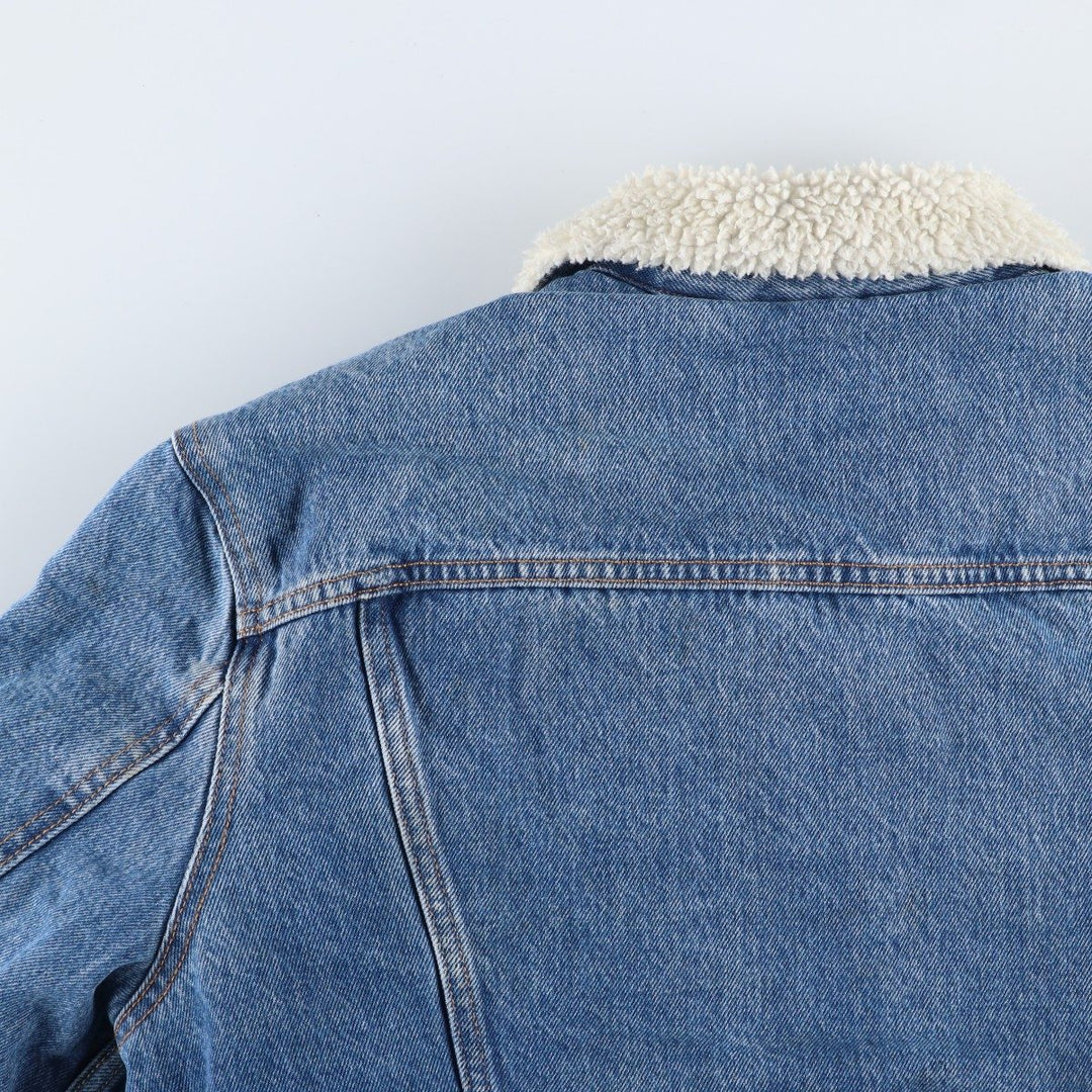 Levi's padded denim jacket, size M, men's cotton blue type Vintage Second Hand