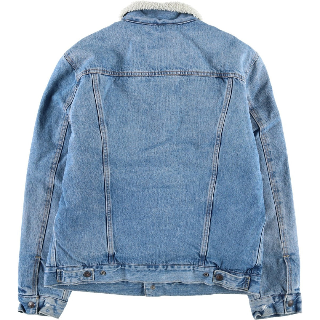 Levi's padded denim jacket, size L, men's cotton blue type Vintage Second Hand