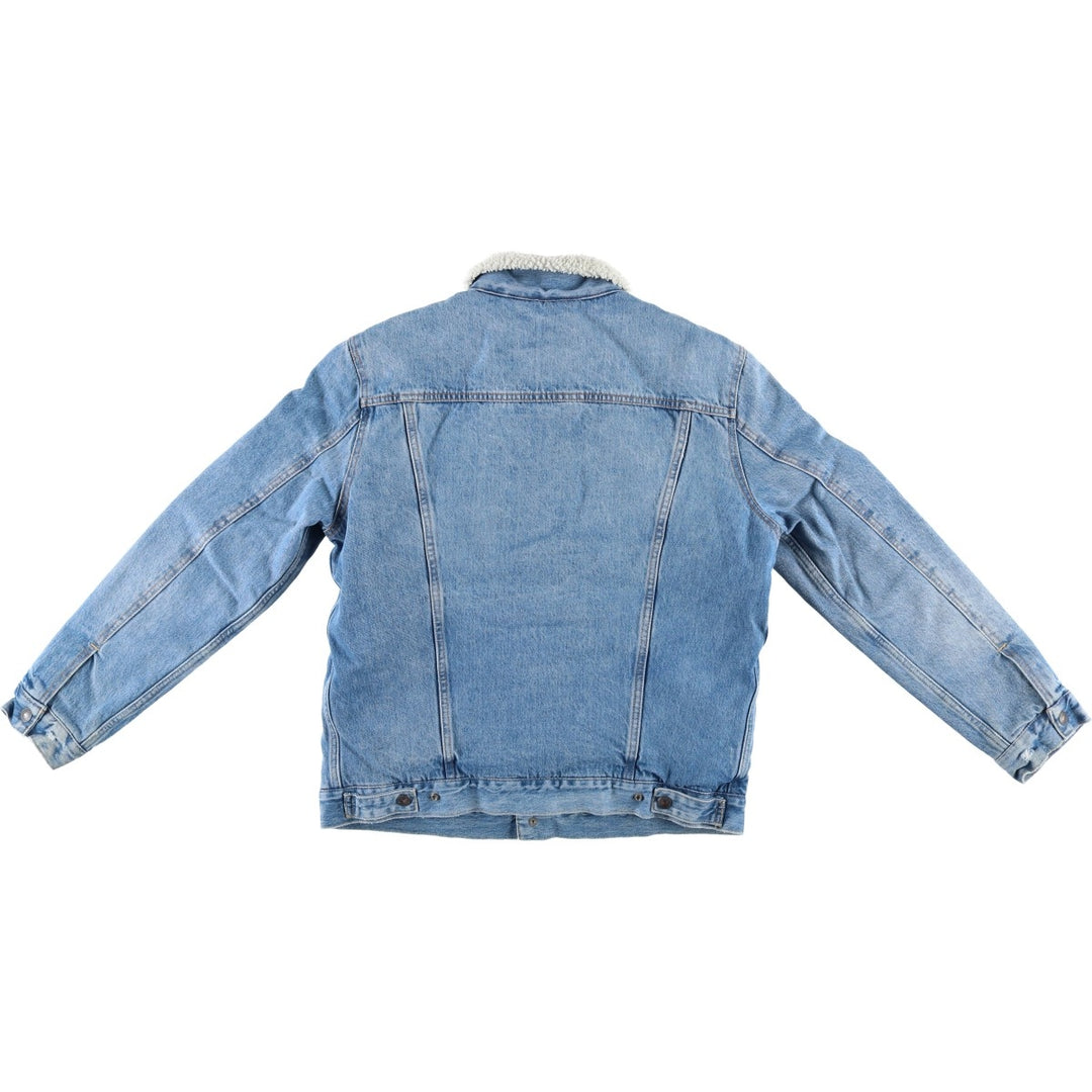 Levi's padded denim jacket, size L, men's cotton blue type Vintage Second Hand