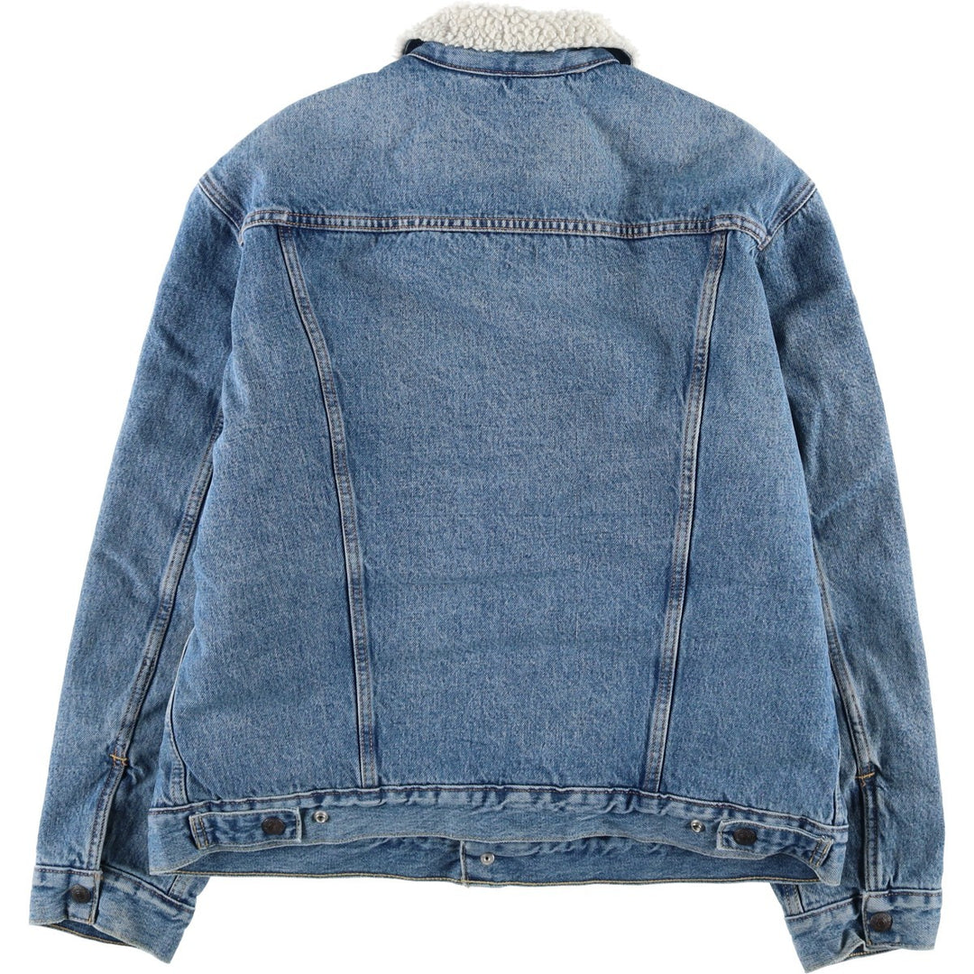 Levi's padded denim jacket, size L, men's cotton blue type Vintage Second Hand