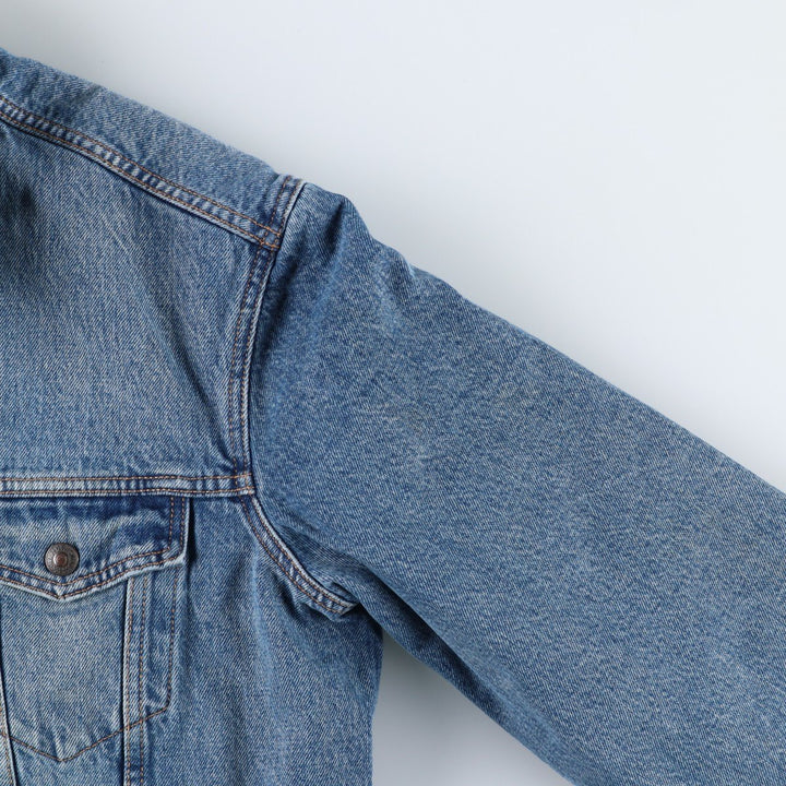Levi's padded denim jacket, size L, men's cotton blue type Vintage Second Hand