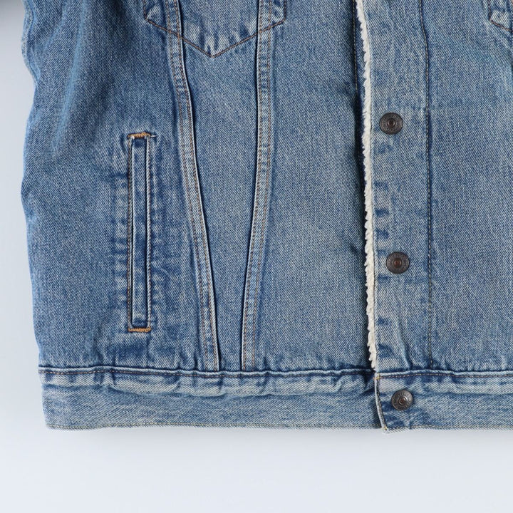 Levi's padded denim jacket, size L, men's cotton blue type Vintage Second Hand