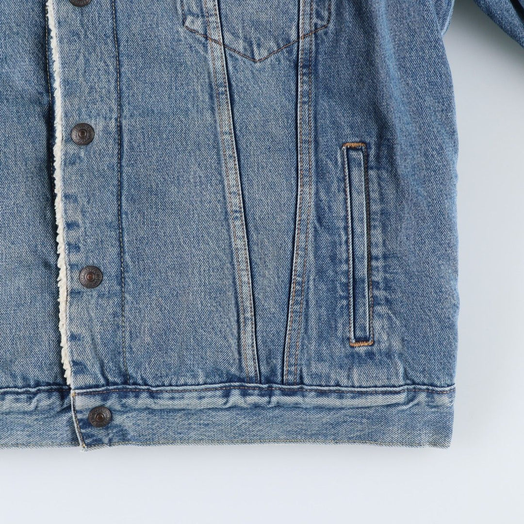 Levi's padded denim jacket, size L, men's cotton blue type Vintage Second Hand