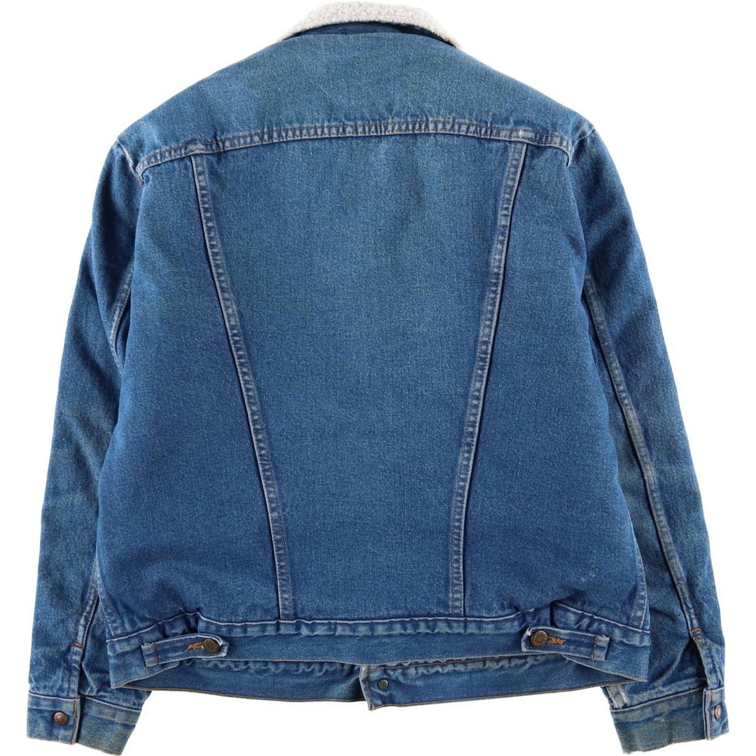 Vintage 90'S Wrangler denim jacket, size L, men's unclear blue type Vintage Second Hand