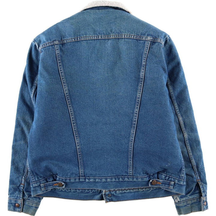 Vintage 90'S Wrangler denim jacket, size L, men's unclear blue type Vintage Second Hand