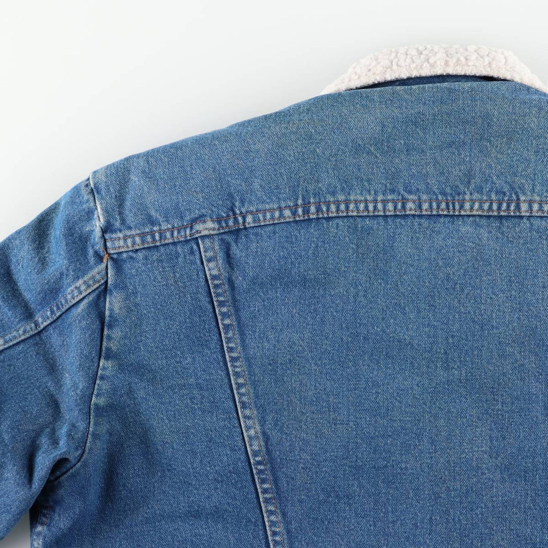 Vintage 90'S Wrangler denim jacket, size L, men's unclear blue type Vintage Second Hand